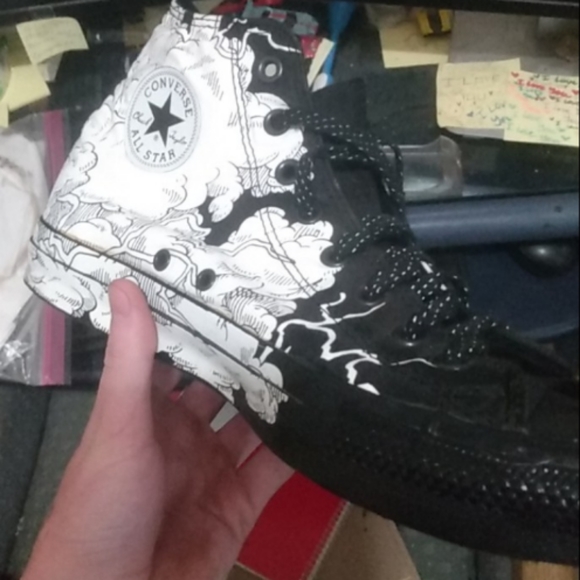 converse with god shoes